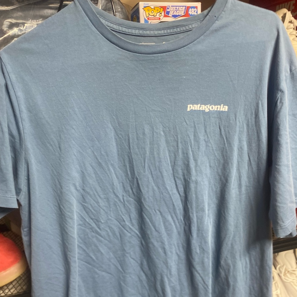 Patagonia Men's Blue T-Shirt